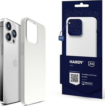 Изображение 3MK 3MK Hardy Case iPhone 14 Pro 6,1" biay/white MagSafe
