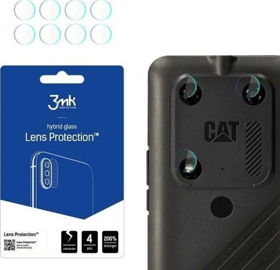 Изображение 3MK 3MK Lens Protect Cat S53 Ochrona na obiektyw aparatu 4szt