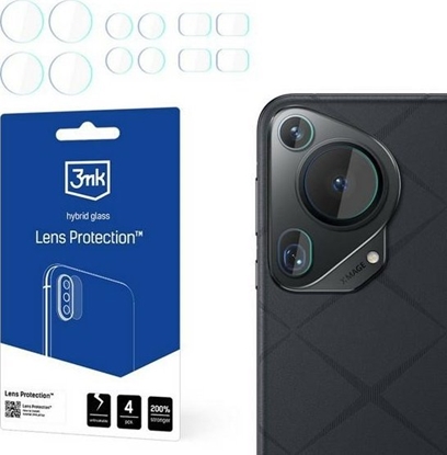 Attēls no 3MK 3Mk Lens Protect Huawei Pura 70 Ultra Ochrona Na Obiektyw Aparatu 4Szt