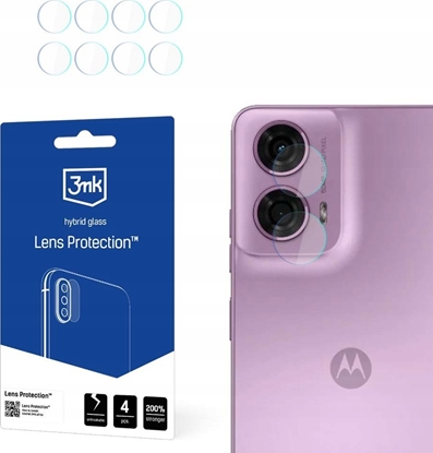 Attēls no 3MK 3MK Lens Protect Motorola Moto G24 Ochrona na obiektyw aparatu 4szt