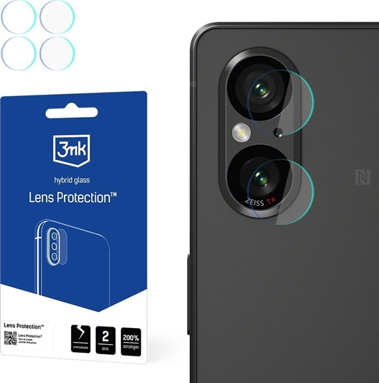 Picture of 3MK 3MK Lens Protect Sony Xperia 5 V Ochrona na obiektyw aparatu 4szt