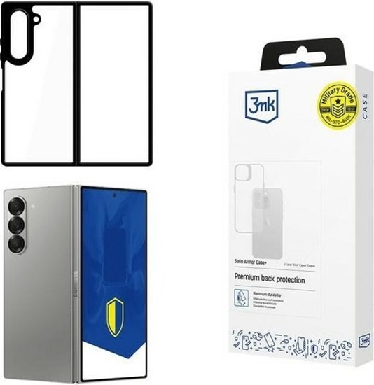 Picture of 3MK 3MK SatinArmor+ Case Sam Z Fold 6 Military Grade