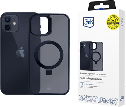 Picture of 3MK 3MK Smoke Case iPhone 12/12 Pro Magsafe & Stand