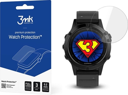 Attēls no 3MK 3x SZKO HYBRYDOWE DO GARMIN FENIX 5 47 MM