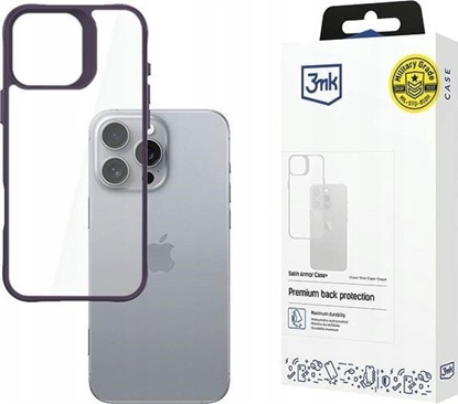 Picture of 3MK Apple iPhone 16 Pro Max - 3mk Satin Armor Case+ Purple