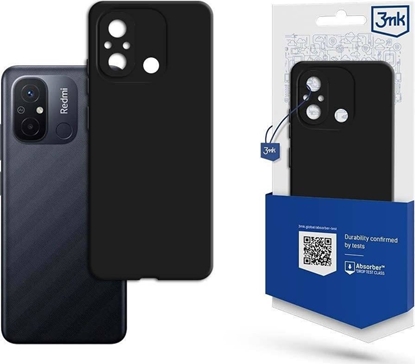 Attēls no 3MK Etui Matt Case Xiaomi Redmi 12C czarny/black