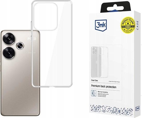 Picture of 3MK Etui Clear Case do Poco F6