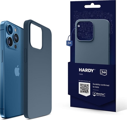 Attēls no 3MK Etui Silicone MagCase Royal Blue do Apple iPhone 15 Pro