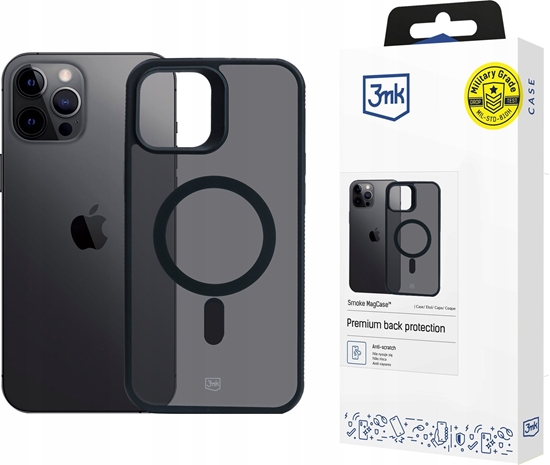 Picture of 3MK Etui Smoke MagCase do Apple iPhone 12 Pro Max