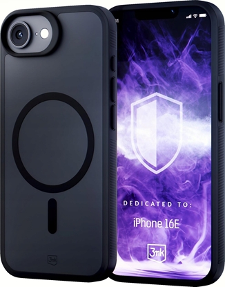 Picture of 3MK 3mk Smoke MagCase for Apple iPhone SE4/16E - Matte Black