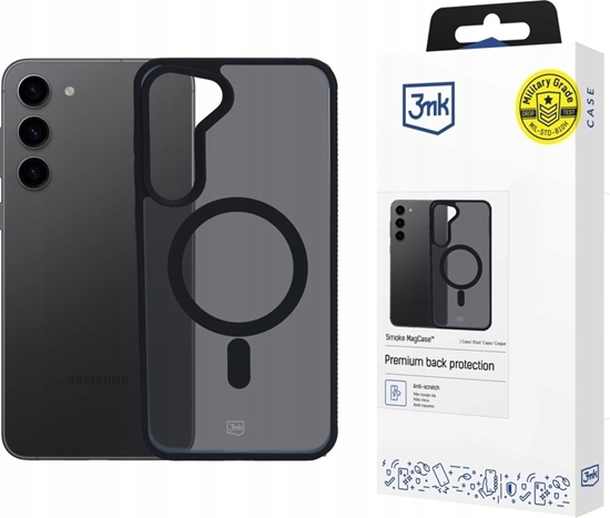 Изображение 3MK Etui Smoke MagCase do Samsung Galaxy S24+