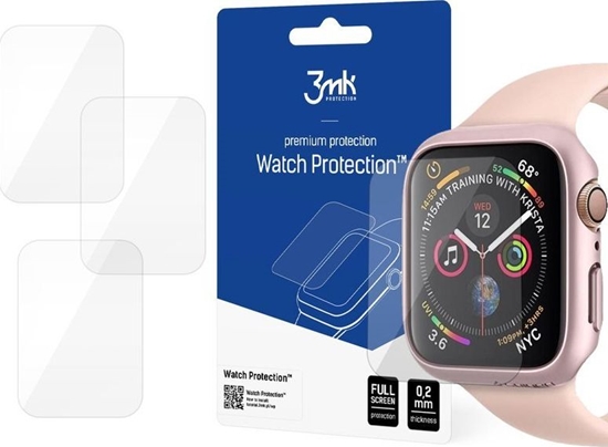 Изображение 3MK Folia ochronna 3mk x3 Protection do Apple Watch 6 44mm uniwersalny