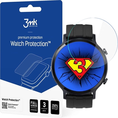 Изображение 3MK Folia ochronna na ekran x3 3mk Watch Protection do Realme Watch S
