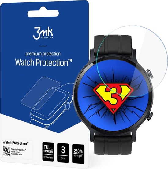 Изображение 3MK Folia ochronna na ekran x3 3mk Watch Protection do Realme Watch S