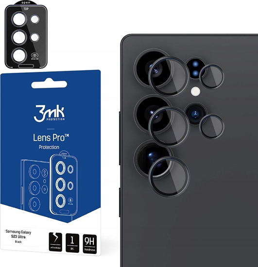 Picture of 3MK Lens Protection Pro Black for Samsung Galaxy S25 Ultra black