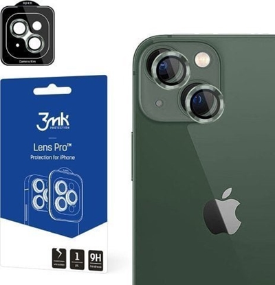 Picture of 3MK Ochrona na obiektyw aparatu z ramk montaow Lens Protection Pro iPhone 15 Plus 6.7" zielony/alpine green