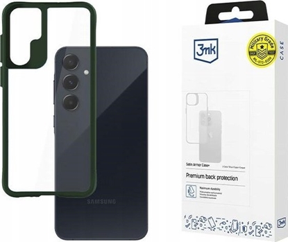Attēls no 3MK Samsung Galaxy A55 5G - 3mk Satin Armor Case+ Green