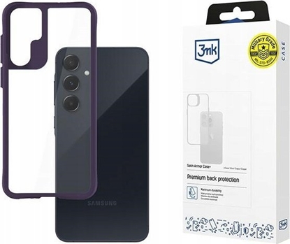 Attēls no 3MK Samsung Galaxy A55 5G - 3mk Satin Armor Case+ Purple
