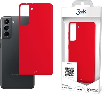 Attēls no 3MK Samsung Galaxy S21 5G - 3mk Matt Case strawberry