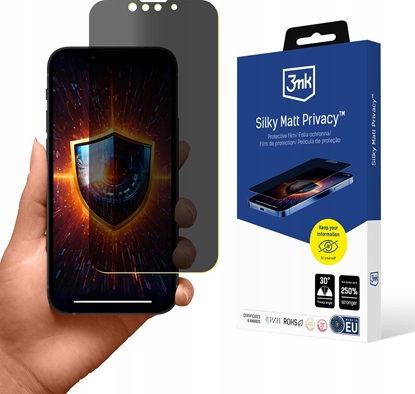 Изображение 3MK 3mk Silky Matt Privacy pro Apple iPhone 13 Mini