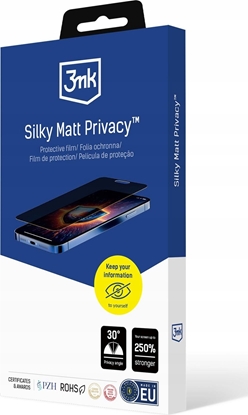 Picture of 3mk Silky Matt Privacy pro Apple iPhone SE 2022