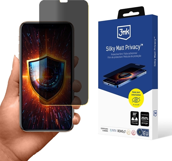 Picture of 3mk Silky Matt Privacy pro Apple iPhone XS
