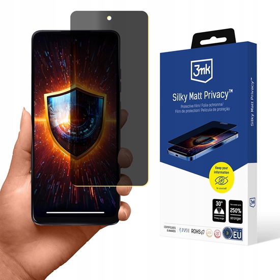 Изображение 3mk Silky Matt Privacy pro Motorola Moto G24 Power