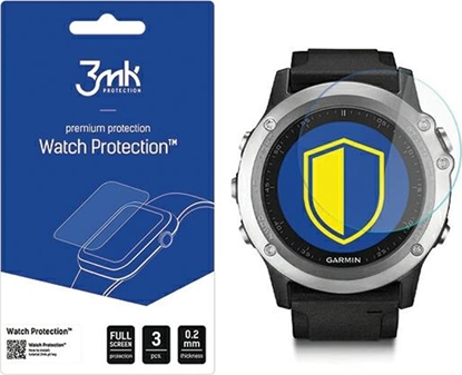 Изображение 3MK Szko hybrydowe FlexibleGlass do Garmin Fenix 3