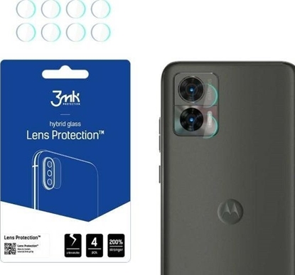 Attēls no 3MK Szko hybrydowe na obiektyw aparatu 3MK Lens Protect Motorola Edge 30 Neo [4 PACK]
