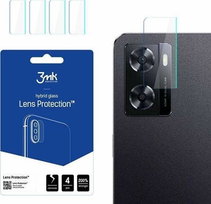Attēls no 3MK Szko hybrydowe na obiektyw aparatu 3MK Lens Protect OnePlus Nord N20 SE [4 PACK]