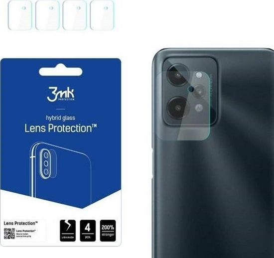 Picture of 3MK Szko hybrydowe na obiektyw aparatu 3MK Lens Protect Realme C31 [4 PACK]