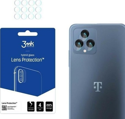 Attēls no 3MK Szko hybrydowe na obiektyw aparatu 3MK Lens Protect T-Mobile T Phone Pro 5G/Revvl 6 5G [4 PACK]