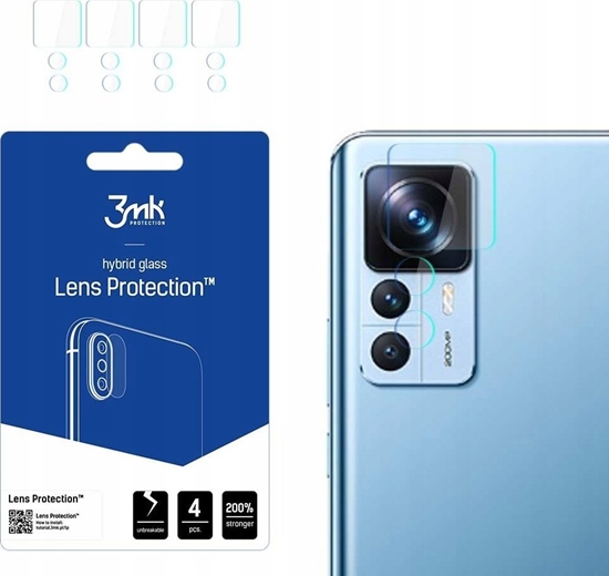 Picture of 3MK Szko hybrydowe na obiektyw aparatu 3MK Lens Protect Xiaomi 12T/12T Pro [4 PACK]