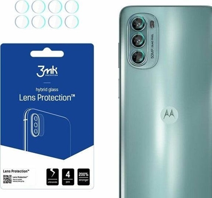 Attēls no 3MK Szko hybrydowe na obiektyw aparatu 3MK Lens Protection Motorola Moto G62 5G [4 PACK]
