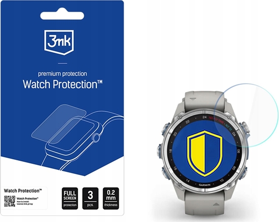 Изображение 3mk Watch Protection FlexibleGlass pro Garmin Descent Mk3 / Mk3i (43mm)