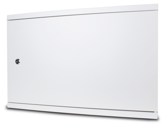 Picture of 3U 19'' Sienas komutācijas skapis CCTV, ALARM, IT/ 540x350x180mm / Pelēks/ Salikts