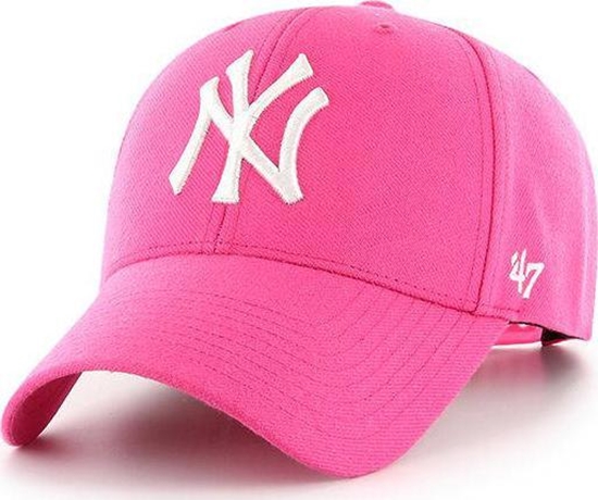 Picture of 47 Brand New York Yankees MVP Cap B-MVPSP17WBP-MA Róowy One size