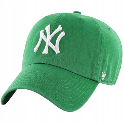 Picture of 47brand 47 Brand New York Yankees MLB Clean Up Cap B-RGW17GWS-KY Zielone One size