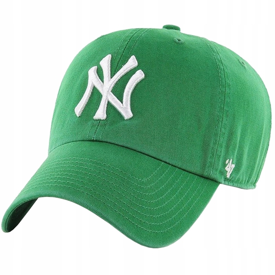 Picture of 47brand 47 Brand New York Yankees MLB Clean Up Cap B-RGW17GWS-KY Zielone One size