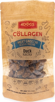 Attēls no 4DOGS 4DOGS KLUSKI Z KACZK Z DODATKIEM POROA  100g