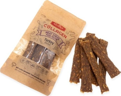 Attēls no 4DOGS Misne Paski z Indyka i Poroa 100 g