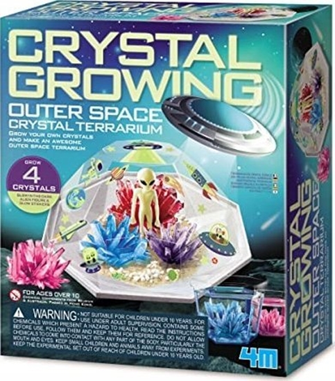 Picture of 4M 4M Crystal Growing DIY set Outer Space Crystal Terrarium