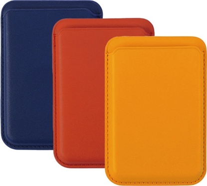 Attēls no 4smarts 4smarts Portfel Magnetic Case RFID na karty kredytowe Magcase zestaw (blue/red/yellow) 541048