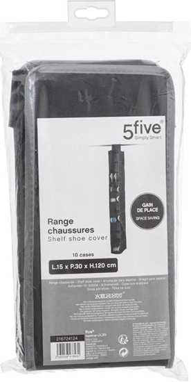 Picture of 5five Szafka na buty Wiszcy Garderoba Na ubrania Czarna