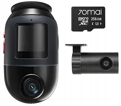 Attēls no 70mai Omni X800 4K set Czarna + karta 70mai SD 256GB