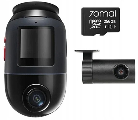 Picture of 70mai Omni X800 4K set Czarna + karta 70mai SD 256GB