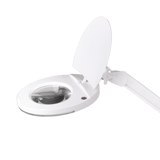 Picture of 8W galda lampa ar palielināmo stiklu | Objektīvs: 5"(127mm) | Palielinājums: 5 dioptrijas