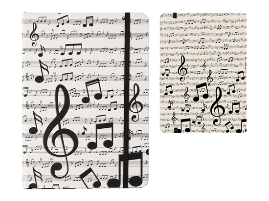 Изображение A5 piezīmju grāmatiņa MŪZIKA
