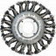 Attēls no Abraboro Szczotka tarczowa 115 mm/22,2 - drut splatany 0,5 mm INOX