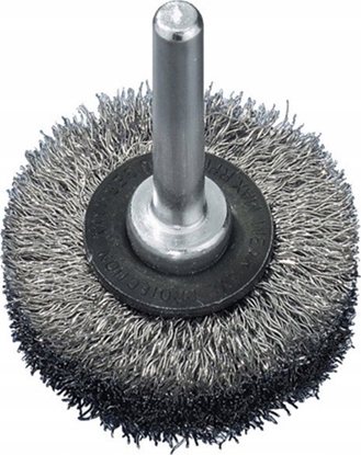Picture of Abraboro Szczotka tarczowa 75x15 mm ABRABORO - drut falisty, trzpie